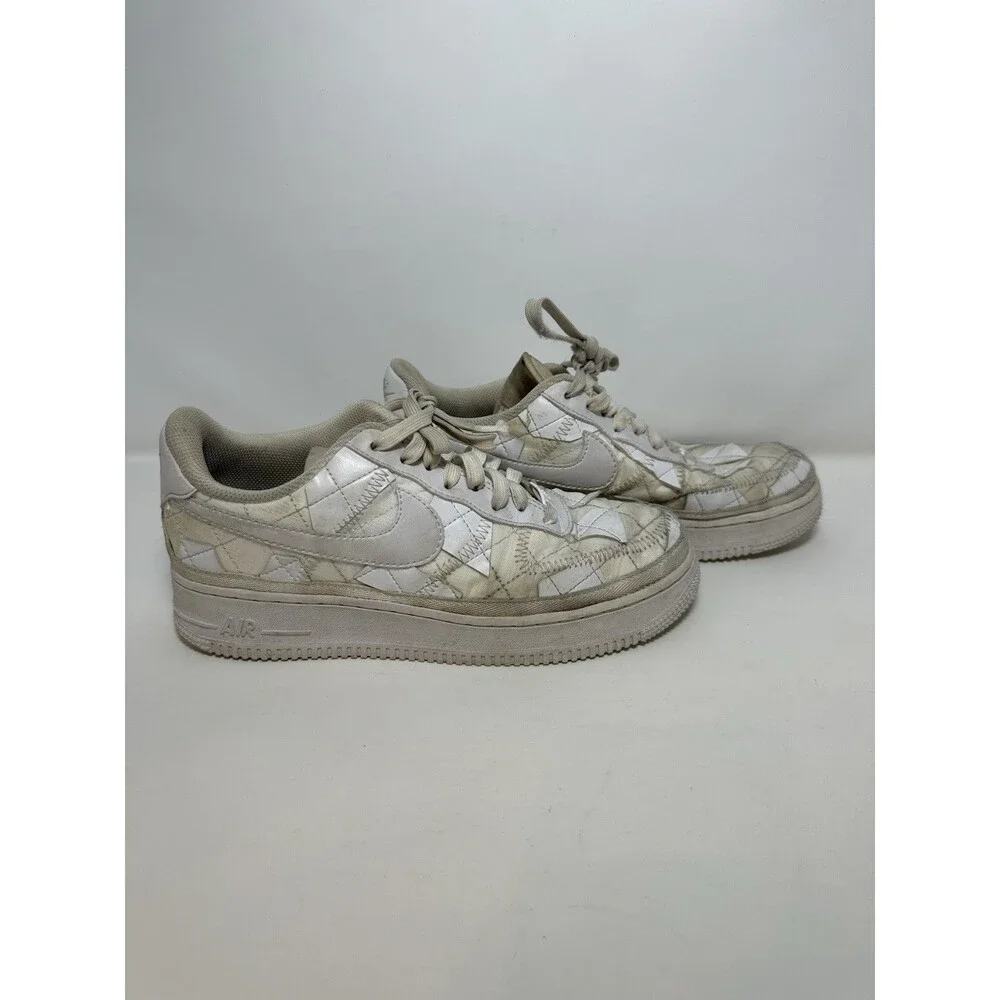 Nike Air Force 1 Billie Eilish Triple White Low Top Shoe -‎ Men 8 Women 9.5